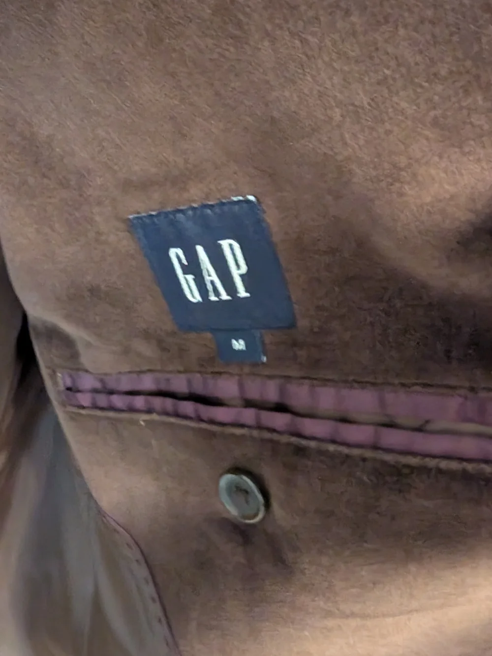 Gap Men's Brown Corduroy Blazer - Classic Casual Tailoring - Size M